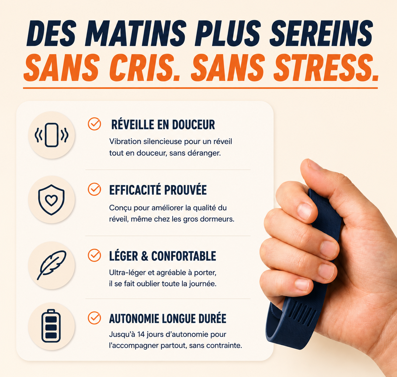 Vous n’êtes plus son réveil